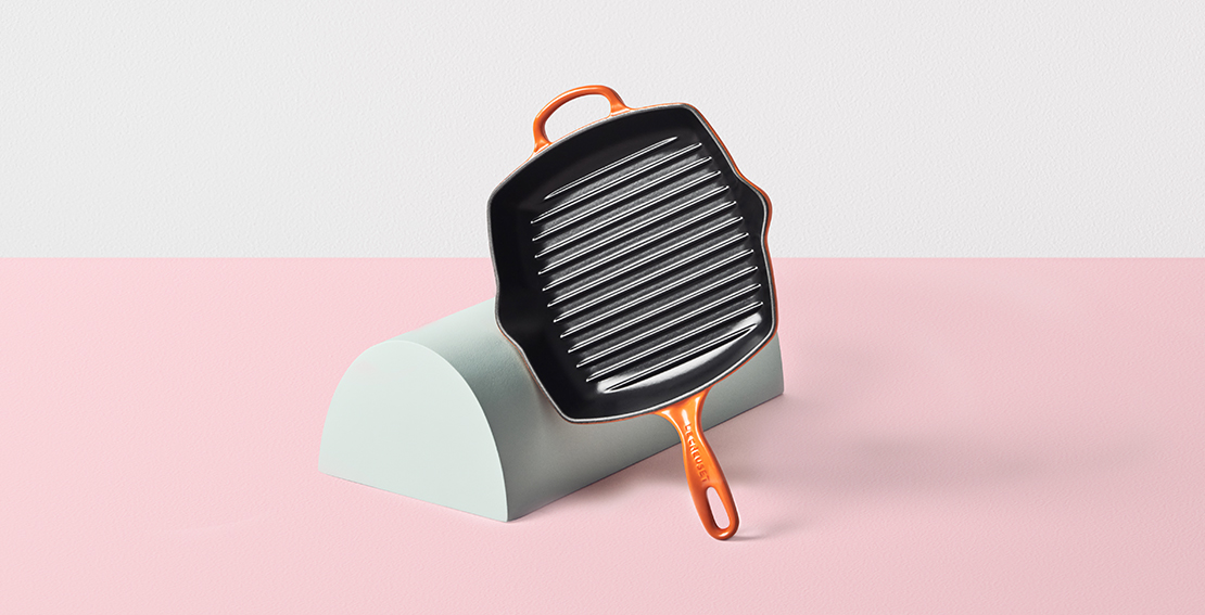 Square Skillet Grill - Cast Iron Grill | Le Creuset